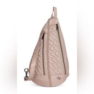 Lug Windsail Sling Bag, Sand Taupe. NWT